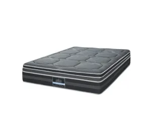 35CM Mattress Bed 7 Zone Dual Euro Top Pocket Spring Medium