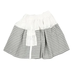 Anja Schwerbrock  Tonia Skirt With Pocket Hub Black Stripes