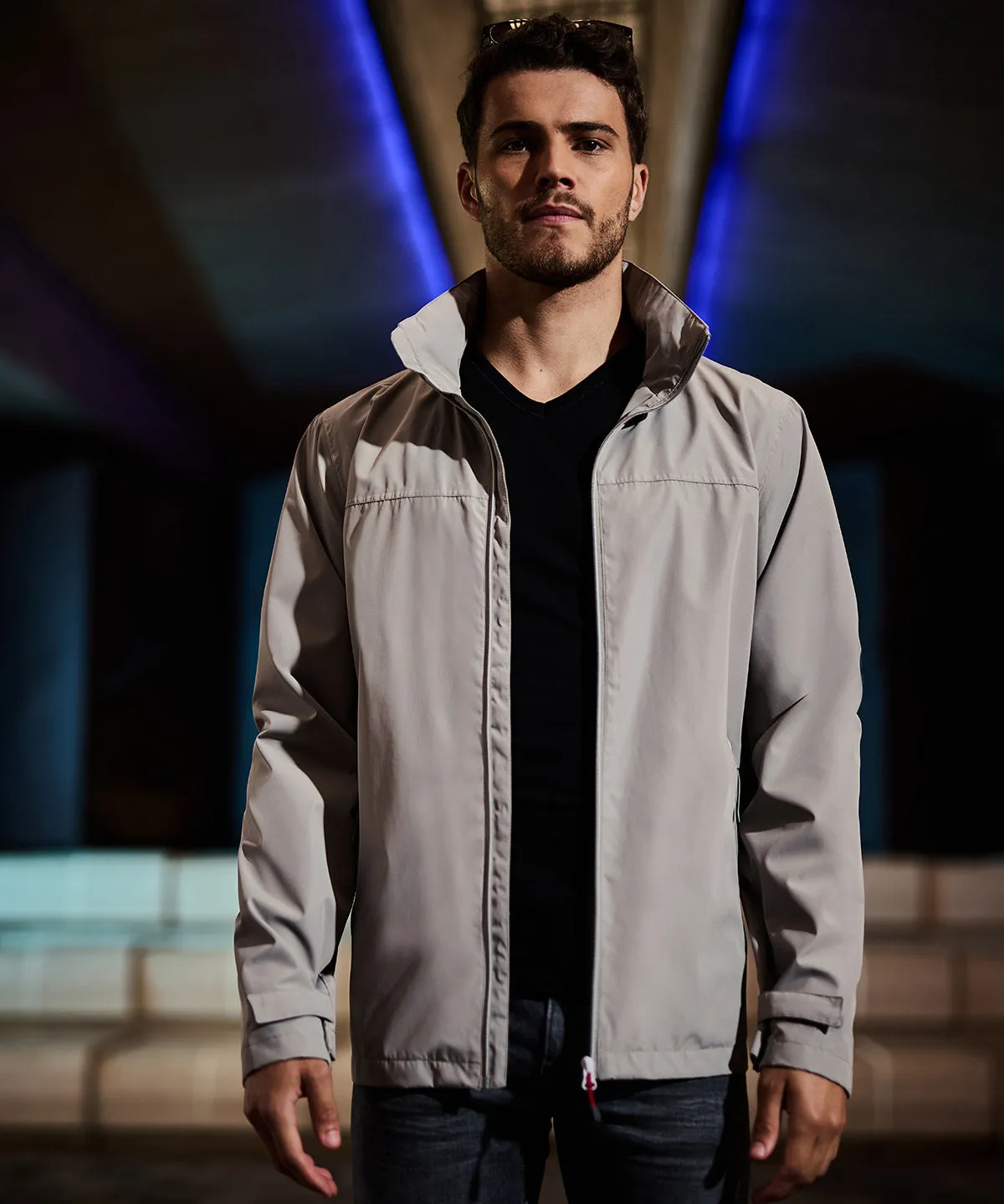 Ascender waterproof shell jacket | Mineral Grey/Black