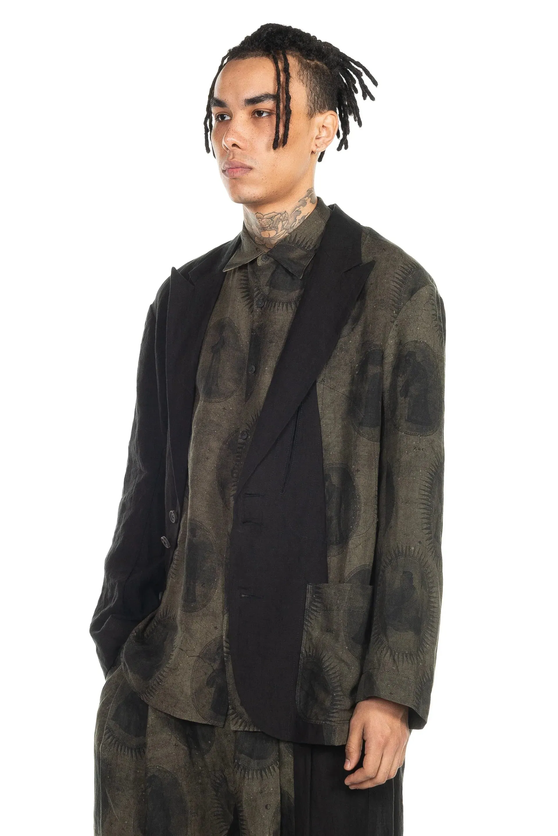 Assembled Loose Fit Blazer