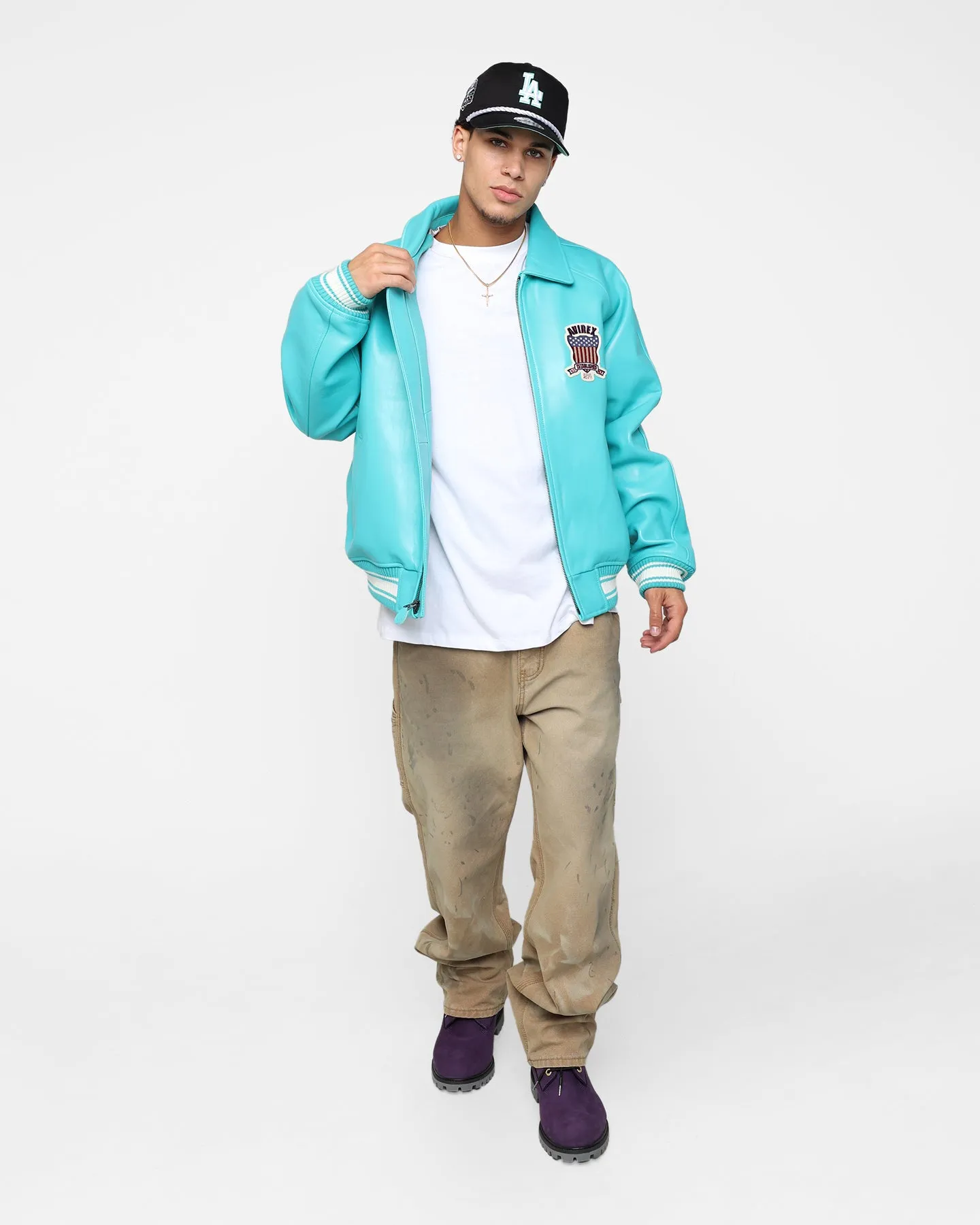 Avirex Icon Jacket Turquoise