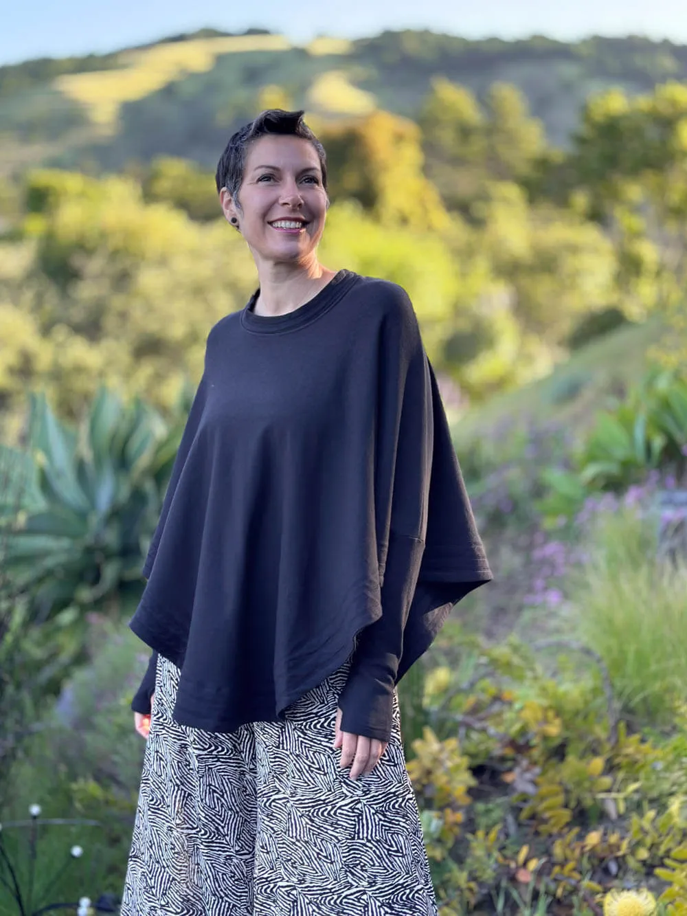 Bamboo Fleece Poncho