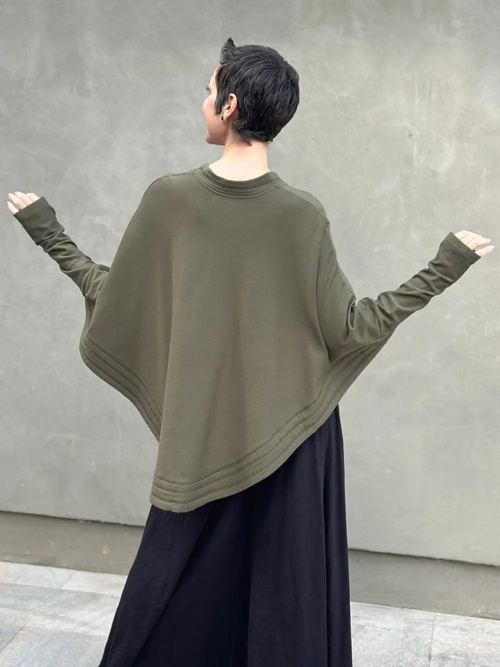 Bamboo Fleece Poncho