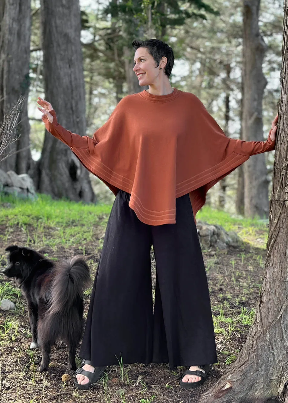 Bamboo Fleece Poncho