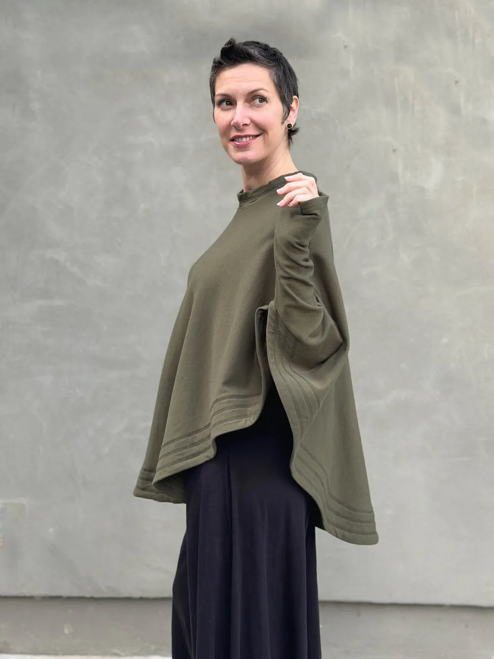 Bamboo Fleece Poncho