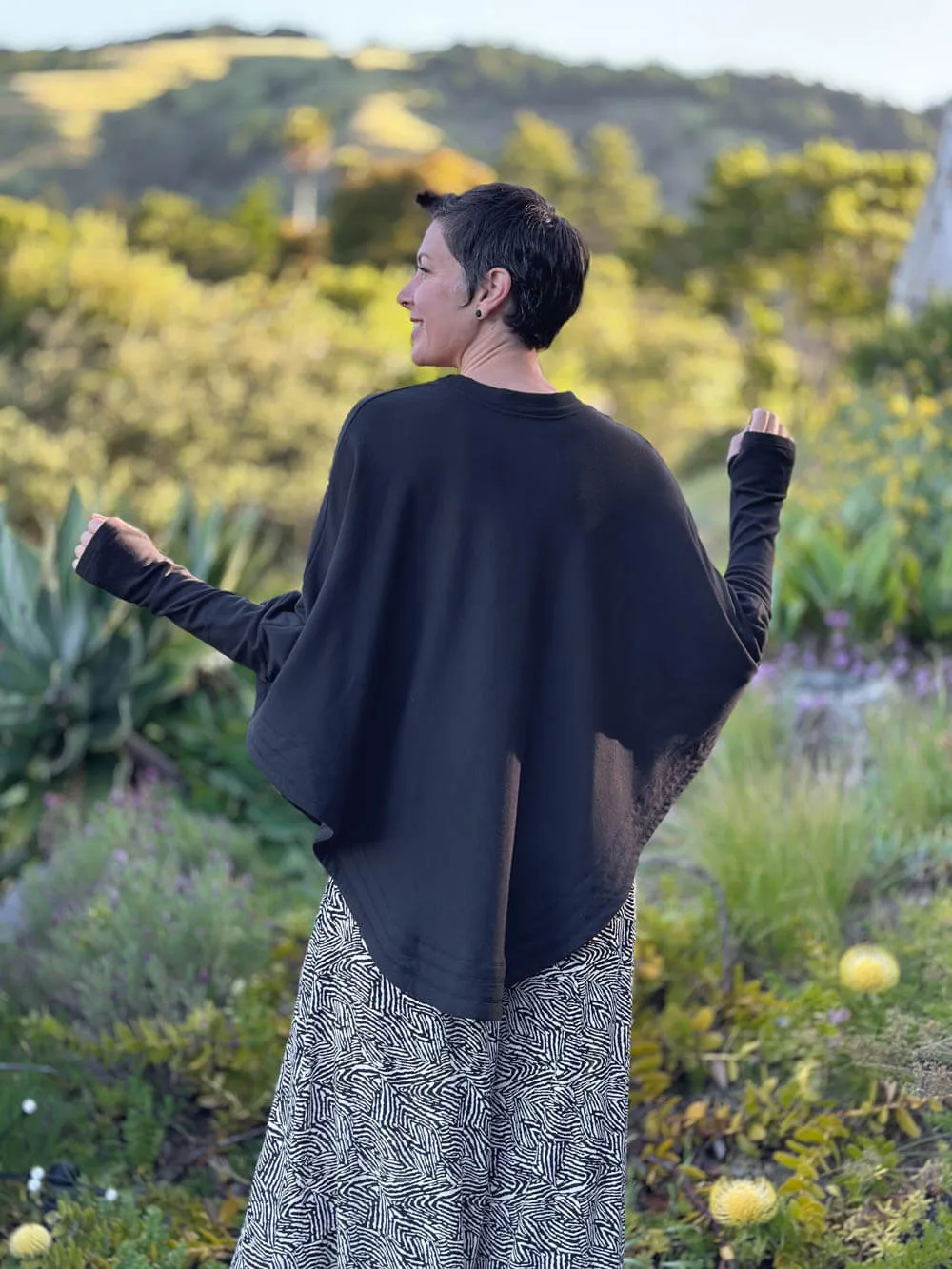 Bamboo Fleece Poncho