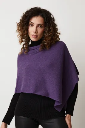 Capri Cropped One Size Poncho