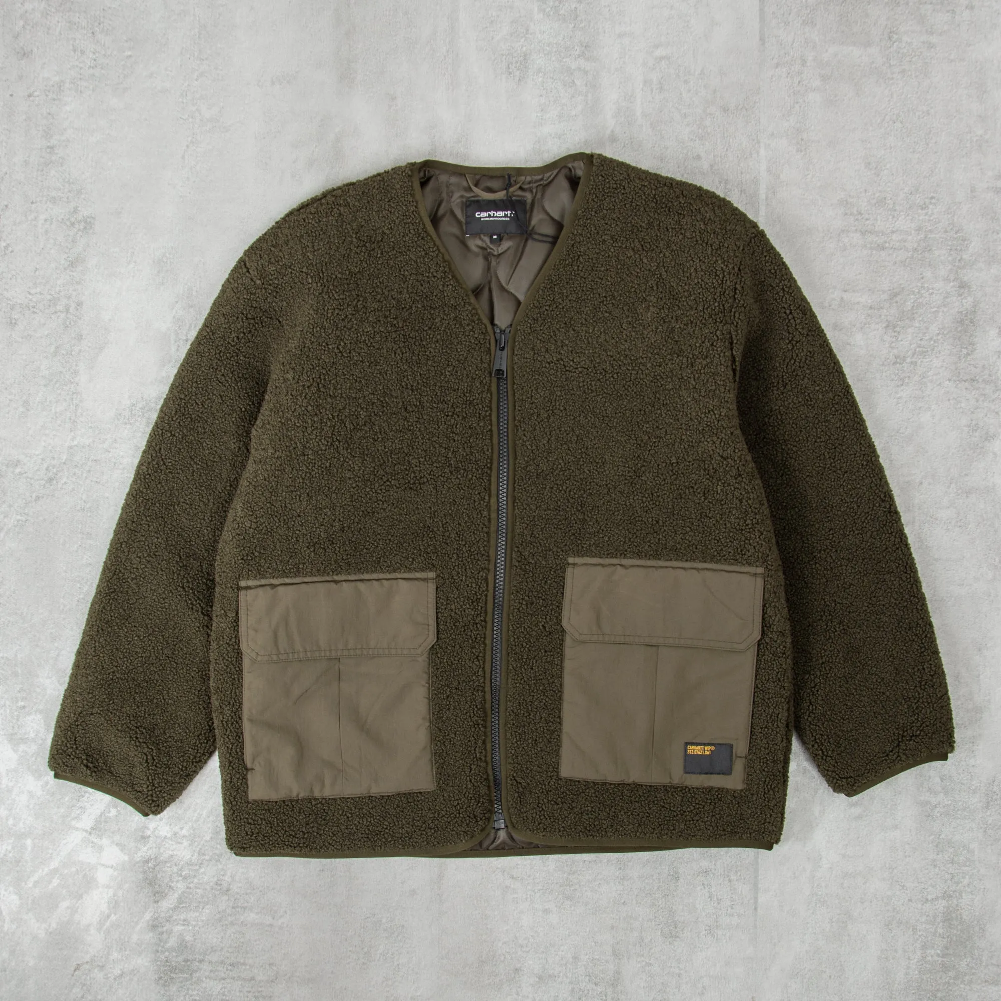 Carhartt WIP Devin Fleece Liner Jacket - Cypress