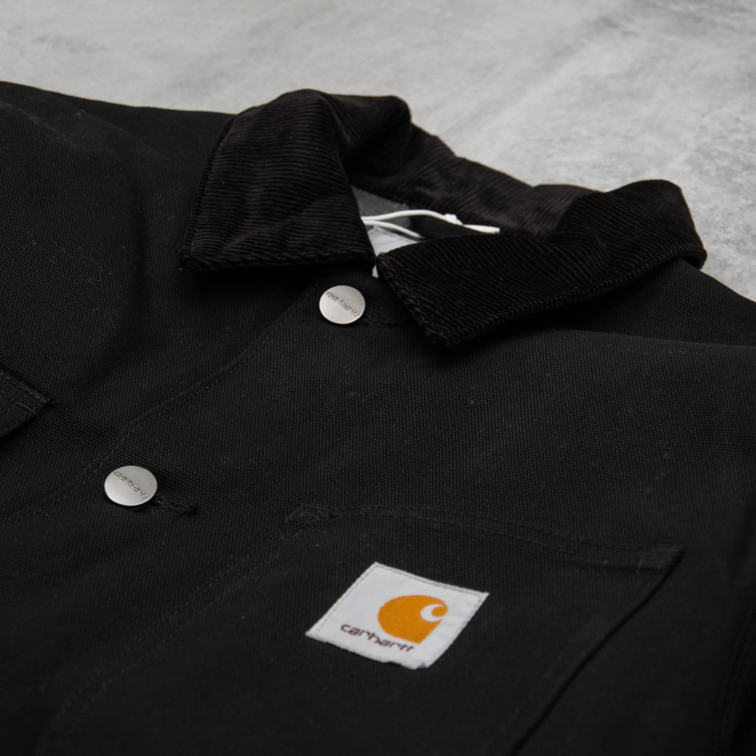 Carhartt WIP Michigan Lined Chore Coat AW - Black Rigid