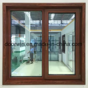 DOORWIN 2021Thermal Break Aluminum with Wood Cladding - China Replacement Casement Windows, Side Hinged Window