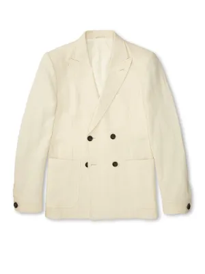 Double Breasted Jacket Kildale Cream