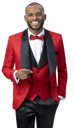 EJ Samuel Red Blazer J64