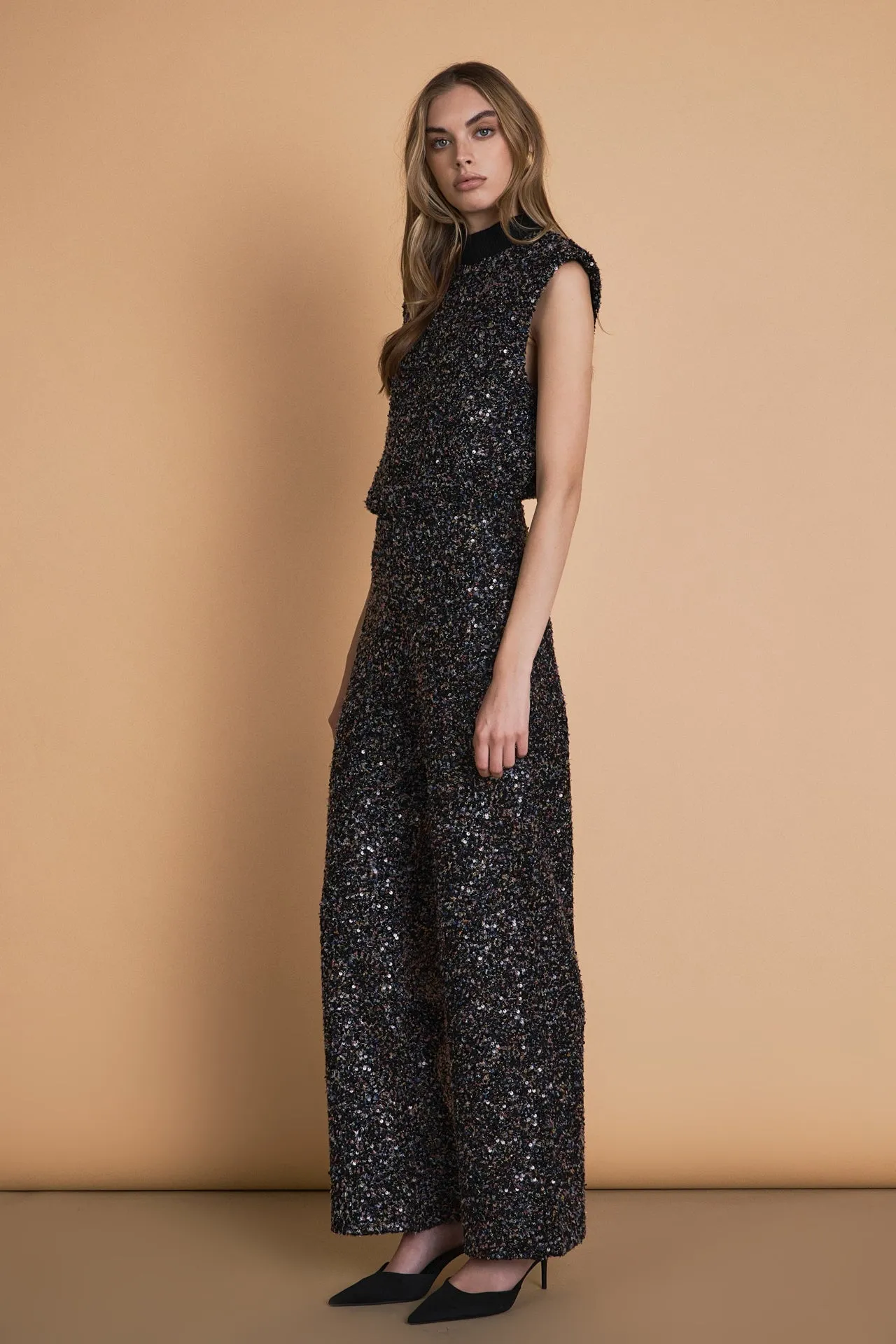 Endless Rose - Boucle Tweed Pants