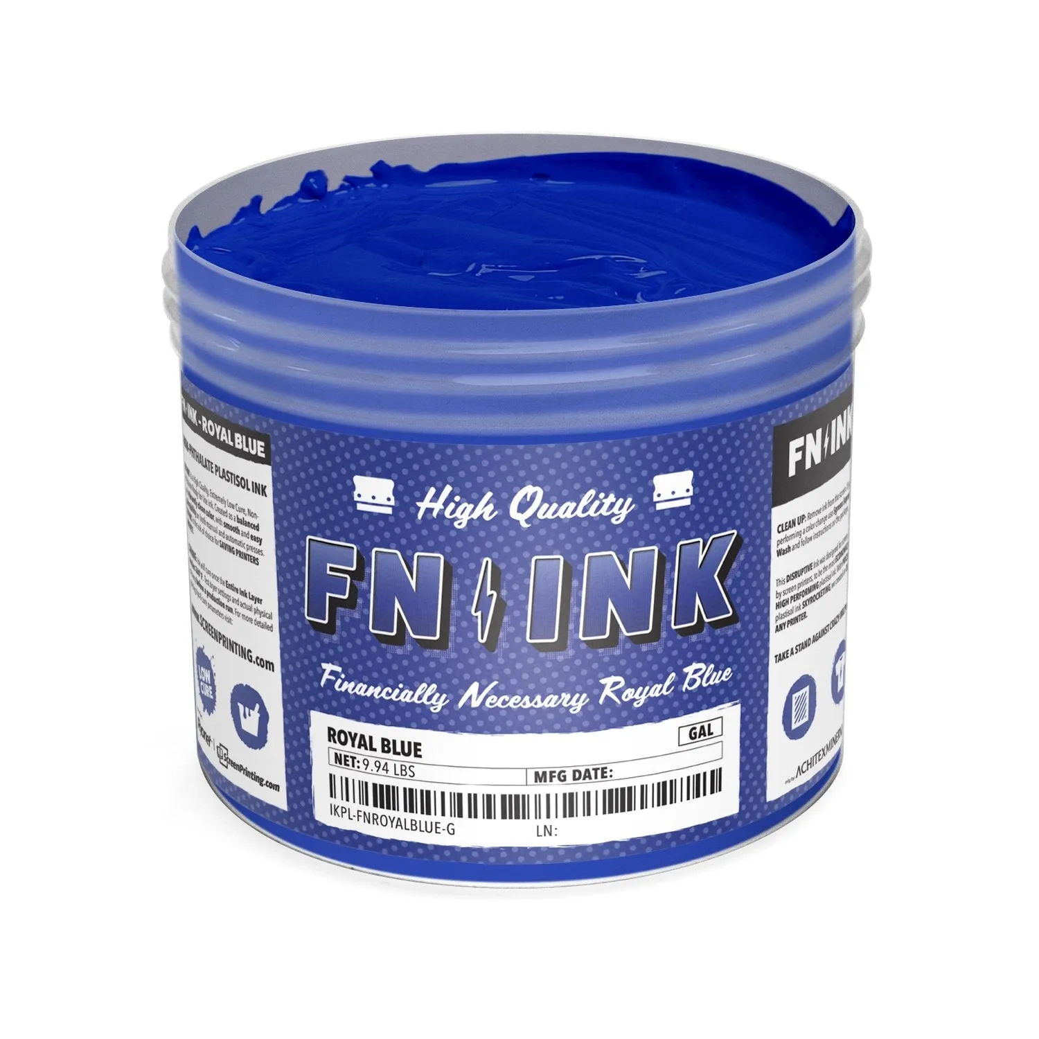 FN-INK™ Royal Blue Plastisol Ink