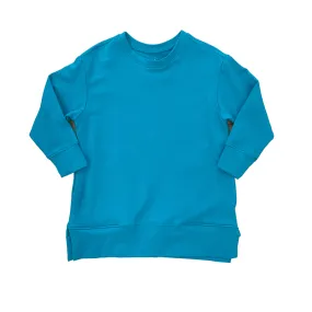 French Terry Teal Tunic