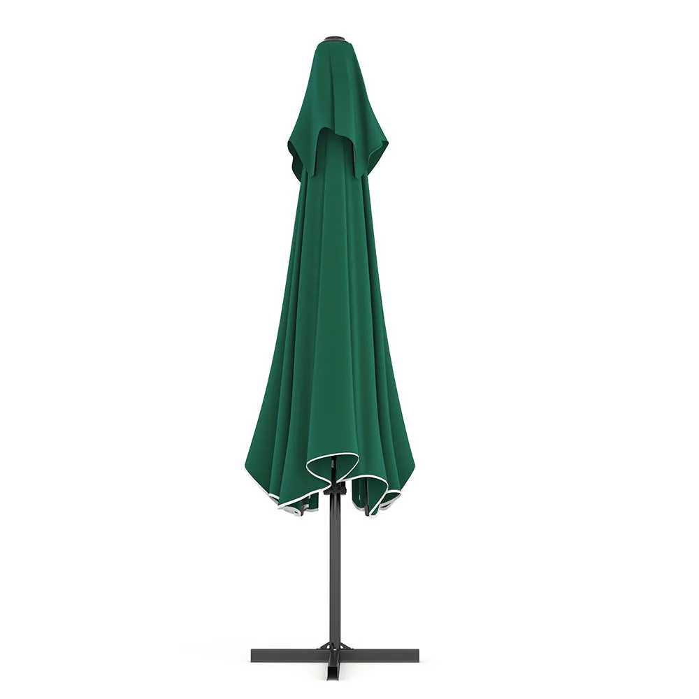 Green Square Parasol with Vent