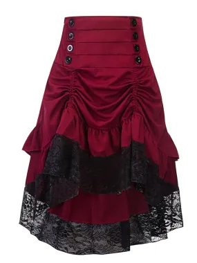 Halloween Steampunk Gothic Skirt