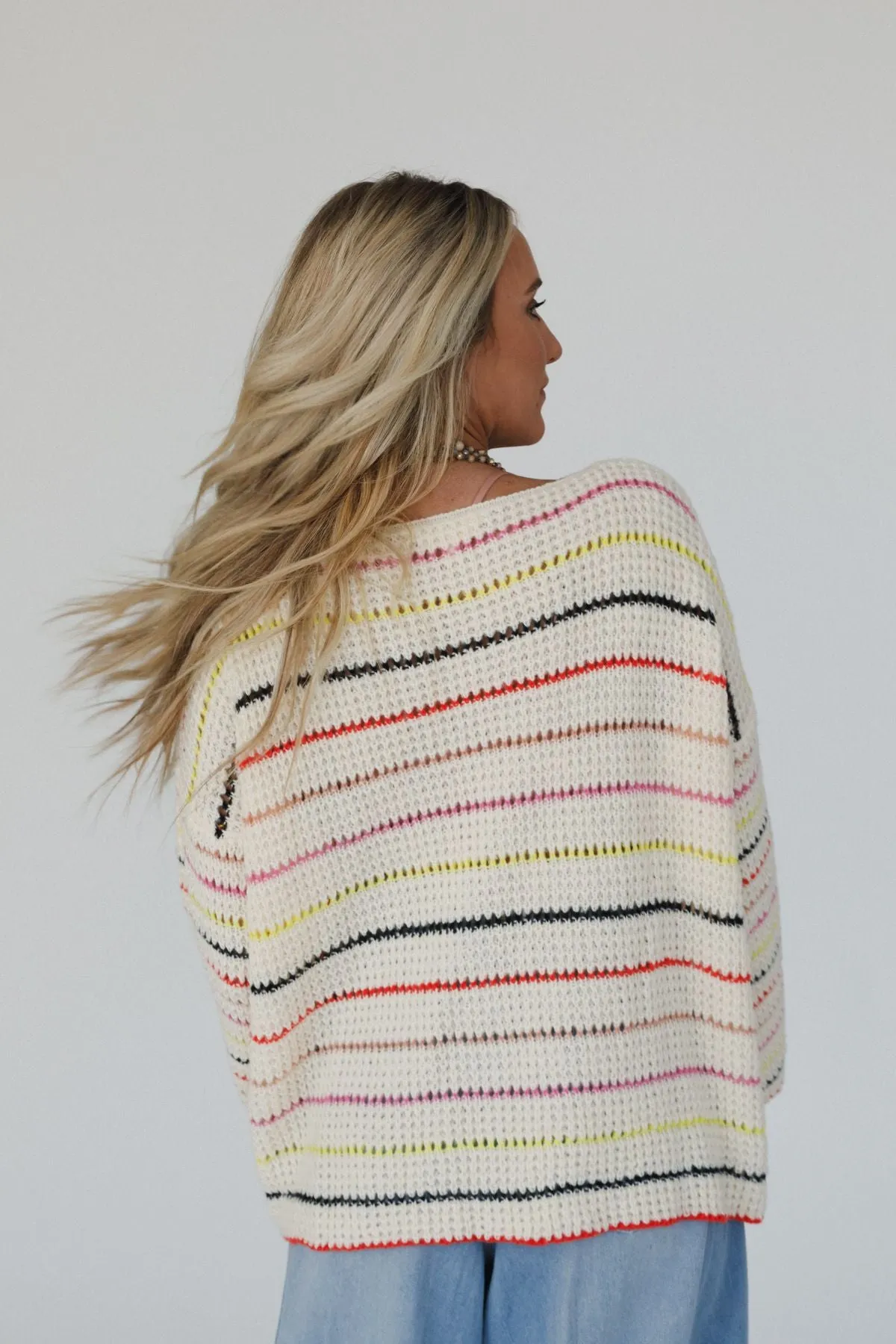 Halo Breeze Bell Sleeve Sweater - Multi