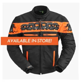 Immortal Men's Motorcycle Textile Jacket - Extreme Biker Leather