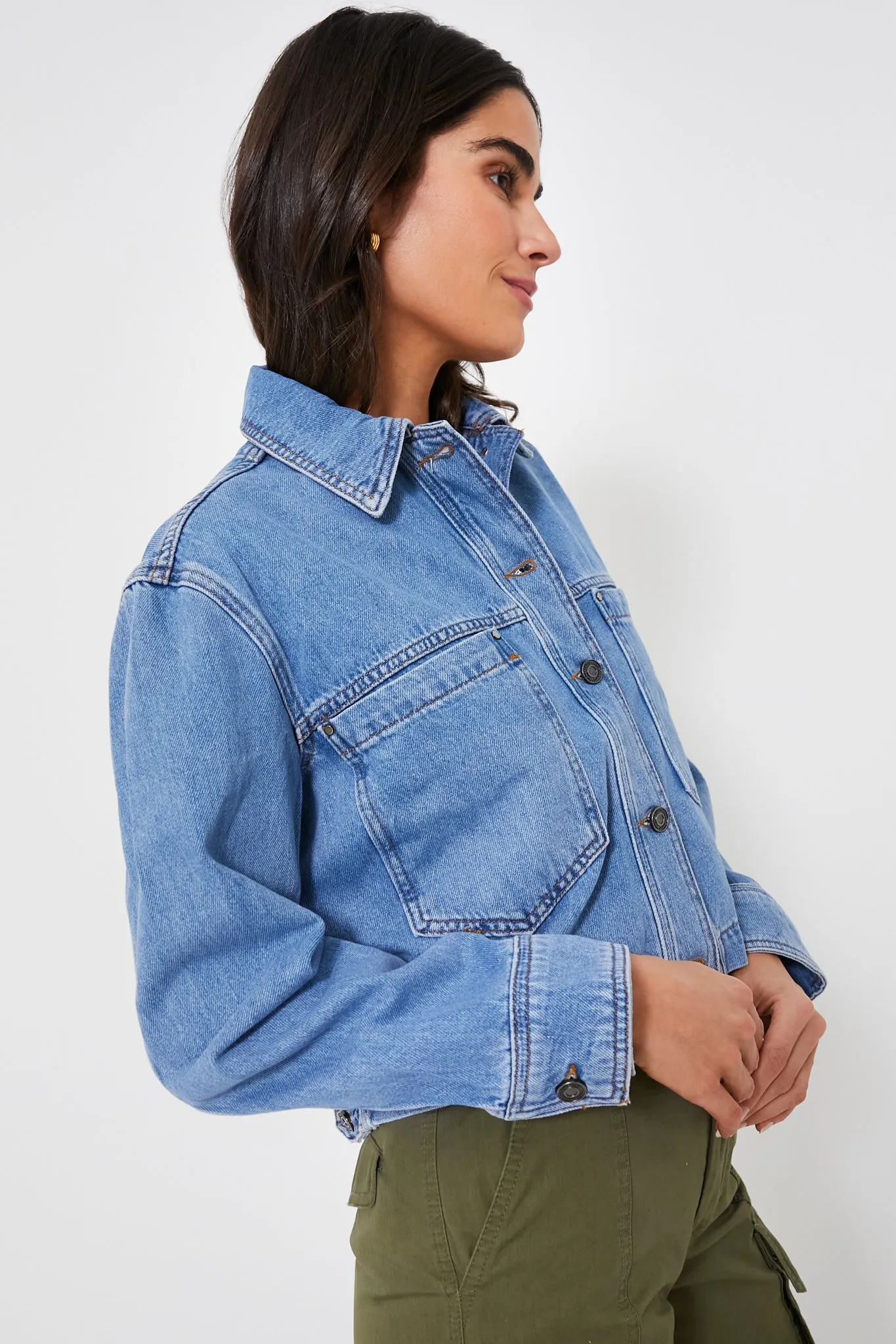 Indigo Clair Barnabe Jacket