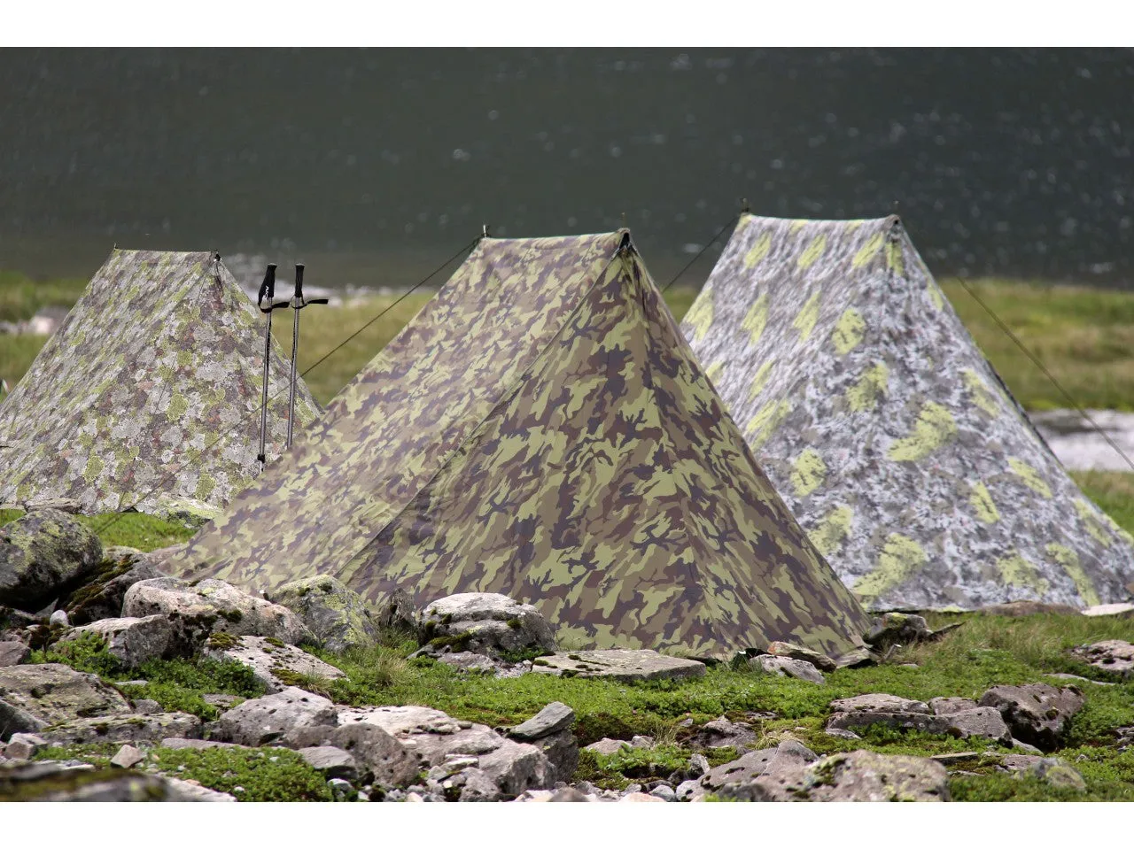 Jerven Bag | Tent Gables in Mountain Camouflage Pattern