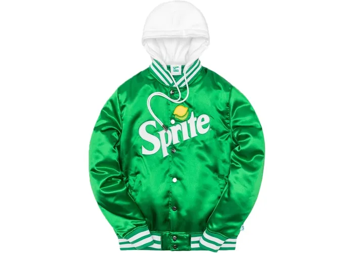 Kith x Sprite Varsity Jacket Green