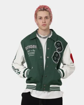 Loiter Human Varsity Jacket Green