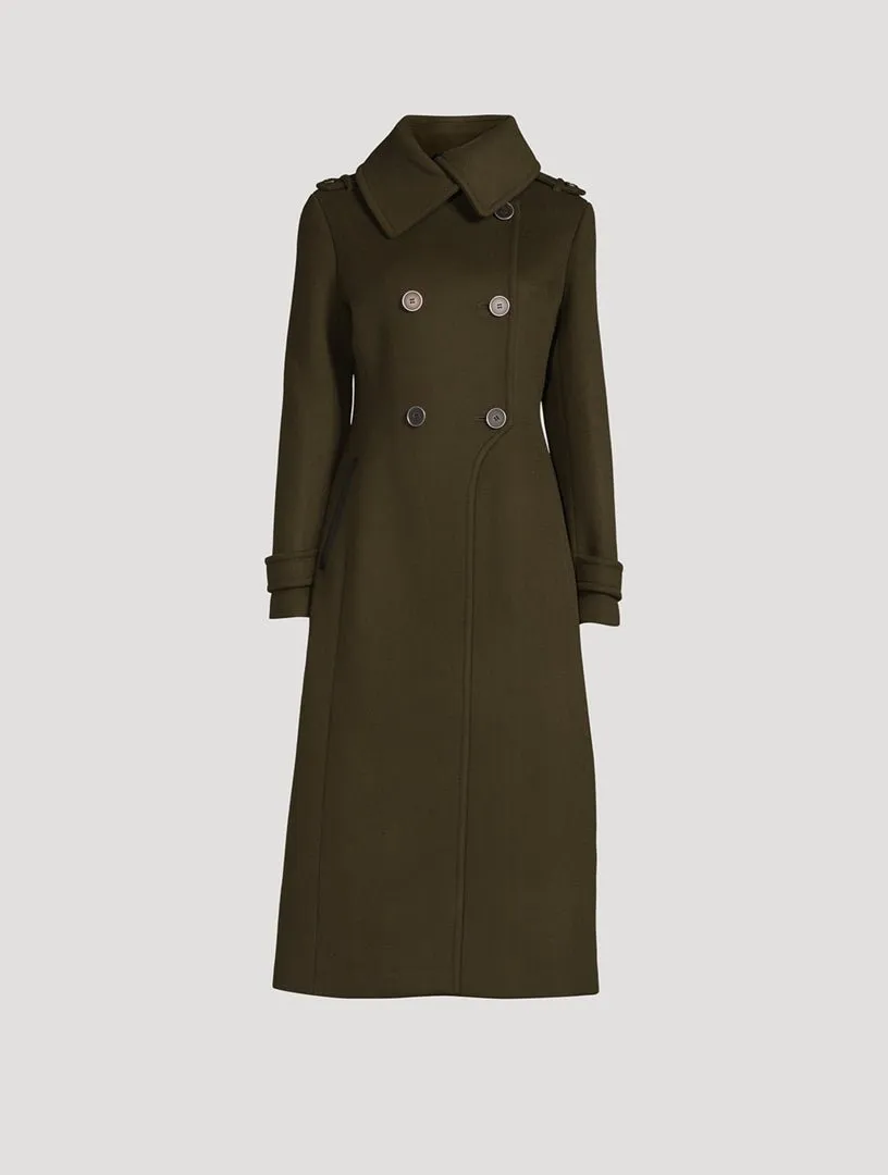 MACKAGE ELODIE-Z - double face wool tailored coat