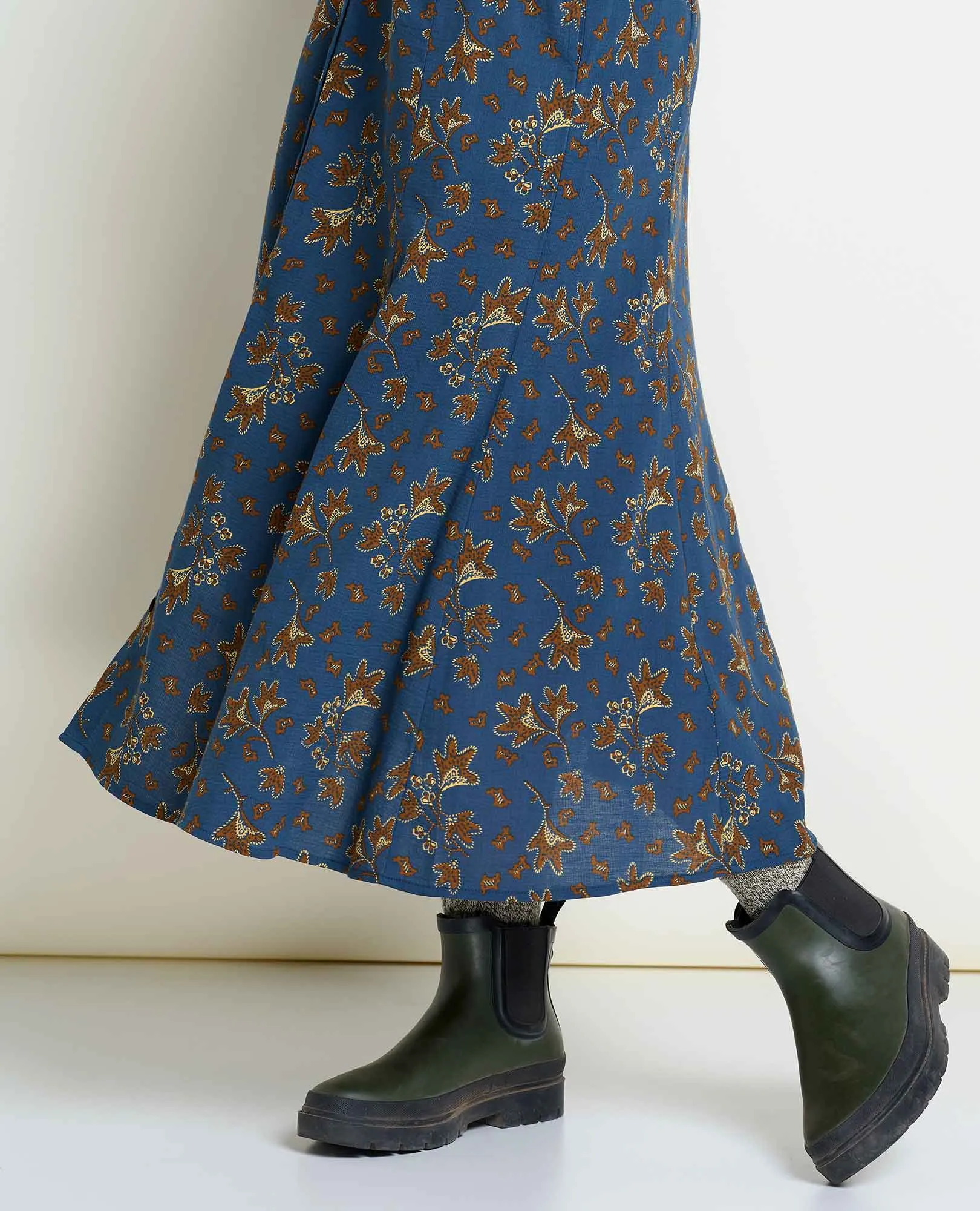 Manzana Paneled Midi Skirt