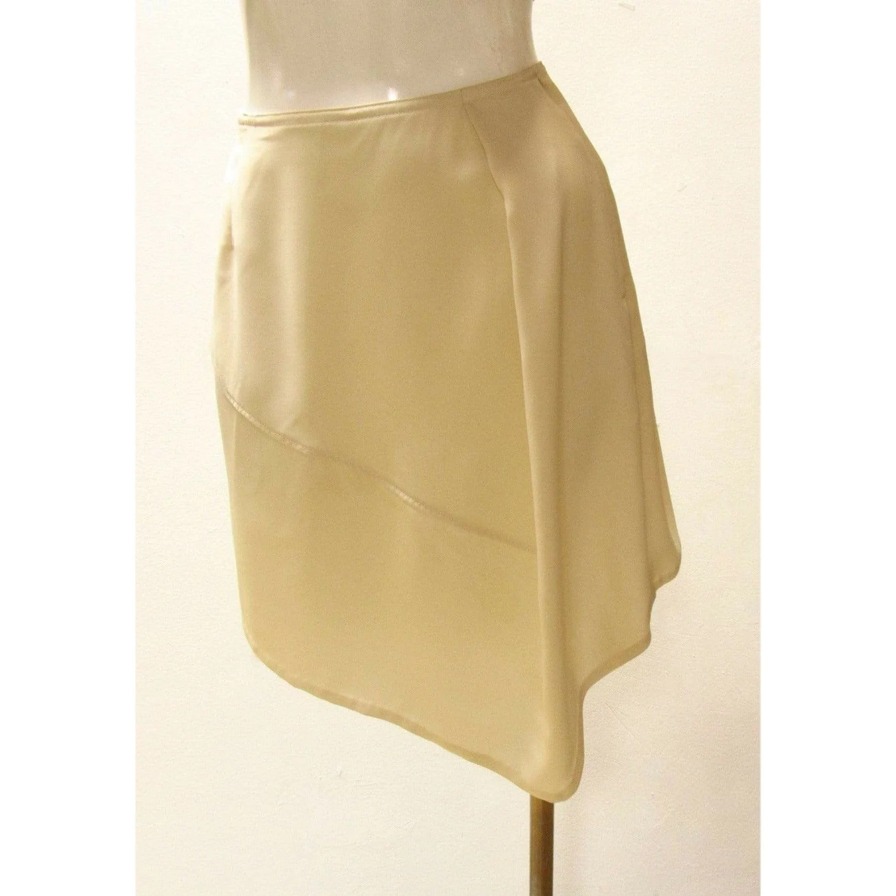 Matsuda Vintage Ivory Asymmetrical Skirt