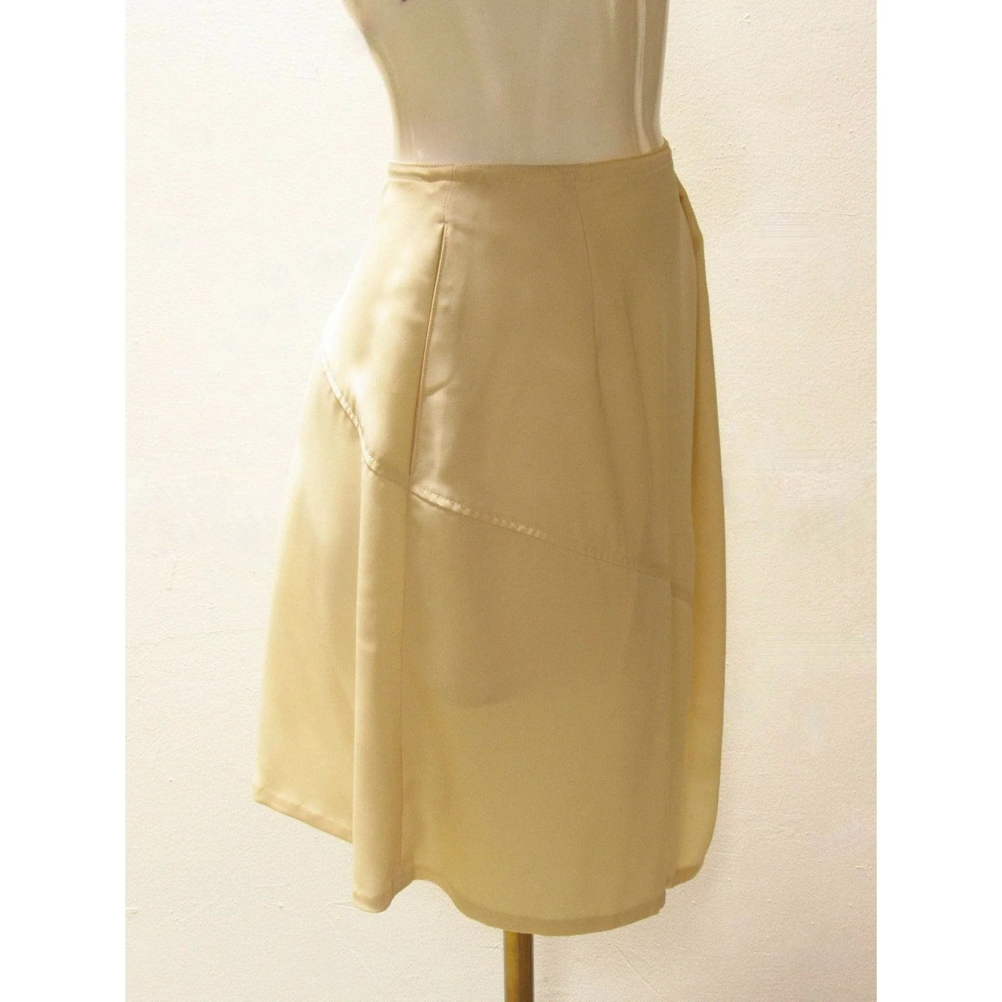 Matsuda Vintage Ivory Asymmetrical Skirt