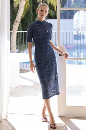 Maya T-Dress in Blue