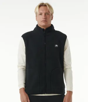 MEN'S QUEST POLAR VEST - BLACK