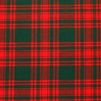 Menzies Green Modern Light Weight Tartan Shawl