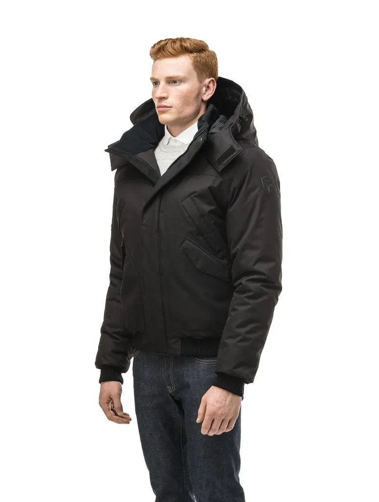 NOBIS DYLAN - Mens Hooded Bomber Jacket