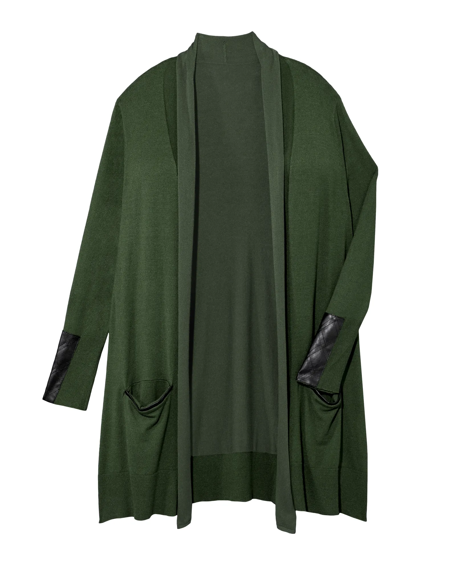 Noelia Tunic Cardigan | Olive Green