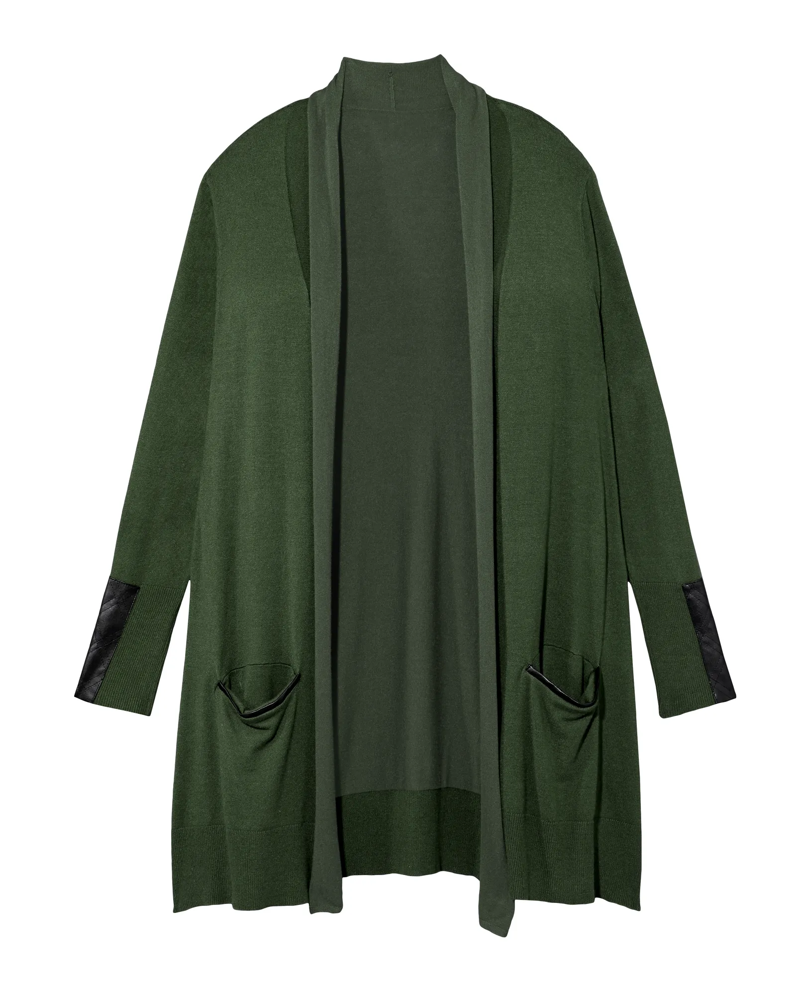 Noelia Tunic Cardigan | Olive Green