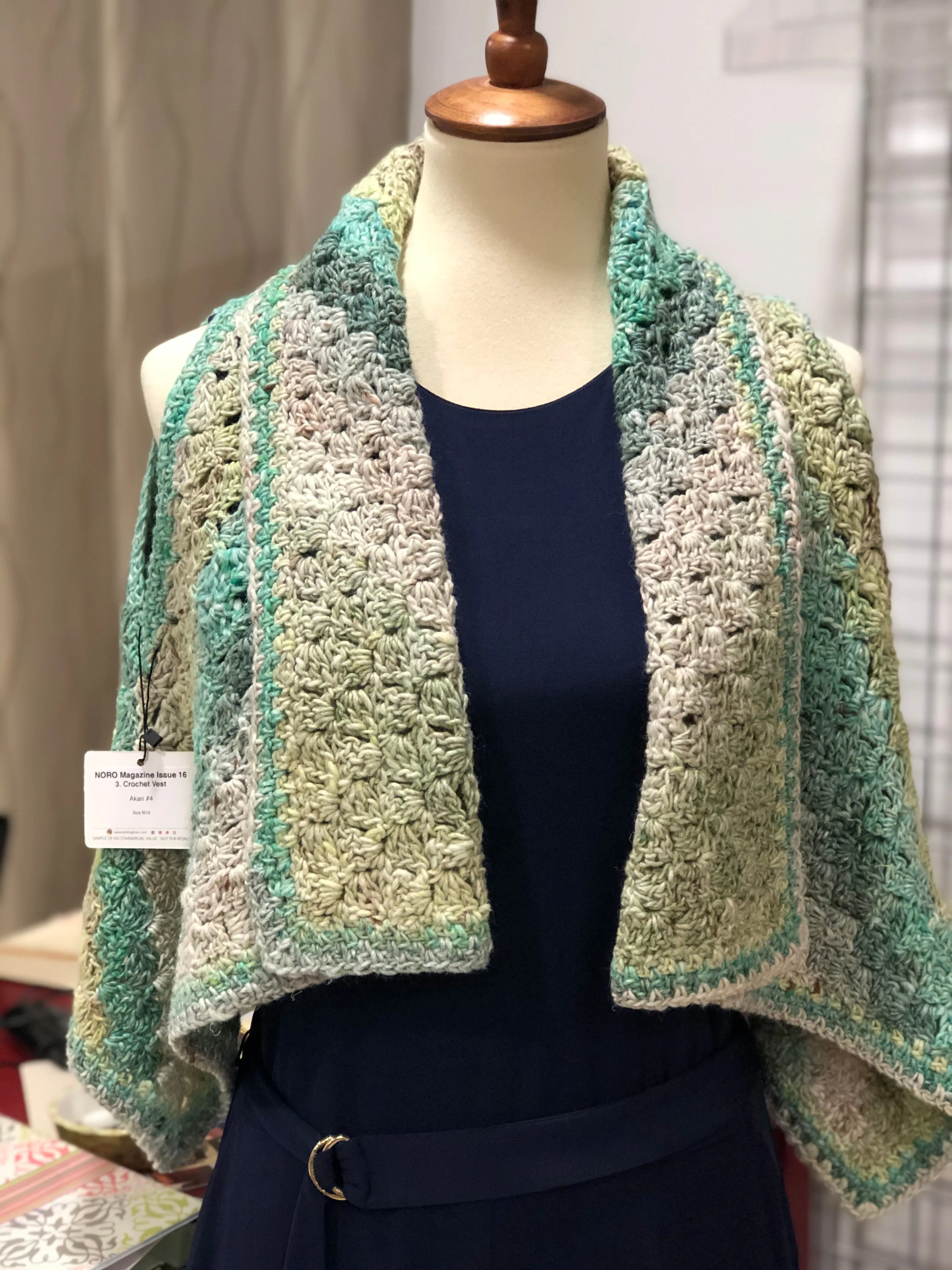 NORO CROCHET VEST