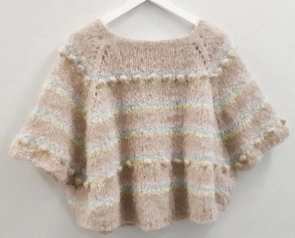 Oh My Sheep Poncho {knitting pattern}