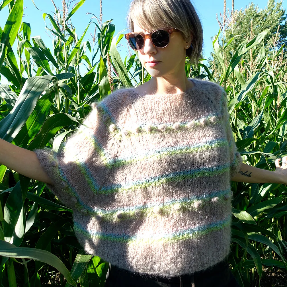 Oh My Sheep Poncho {knitting pattern}