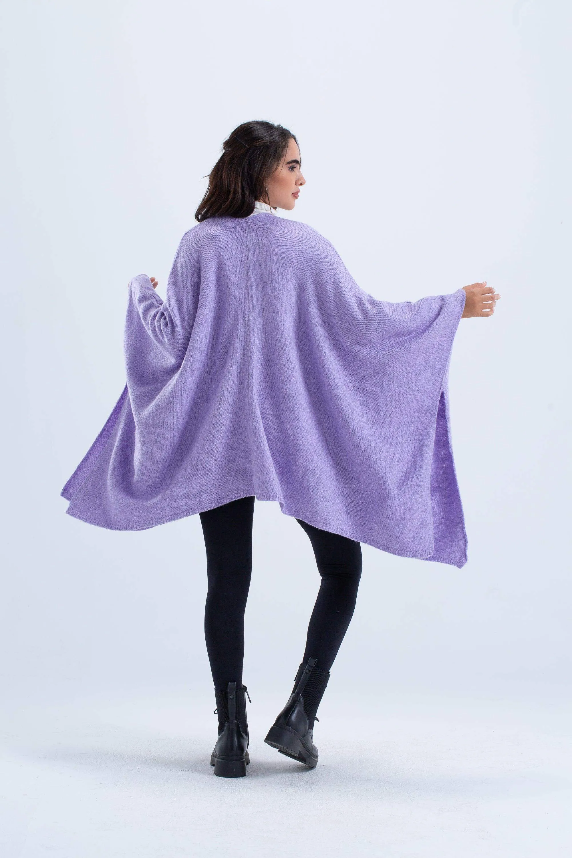 One Size Wool Poncho