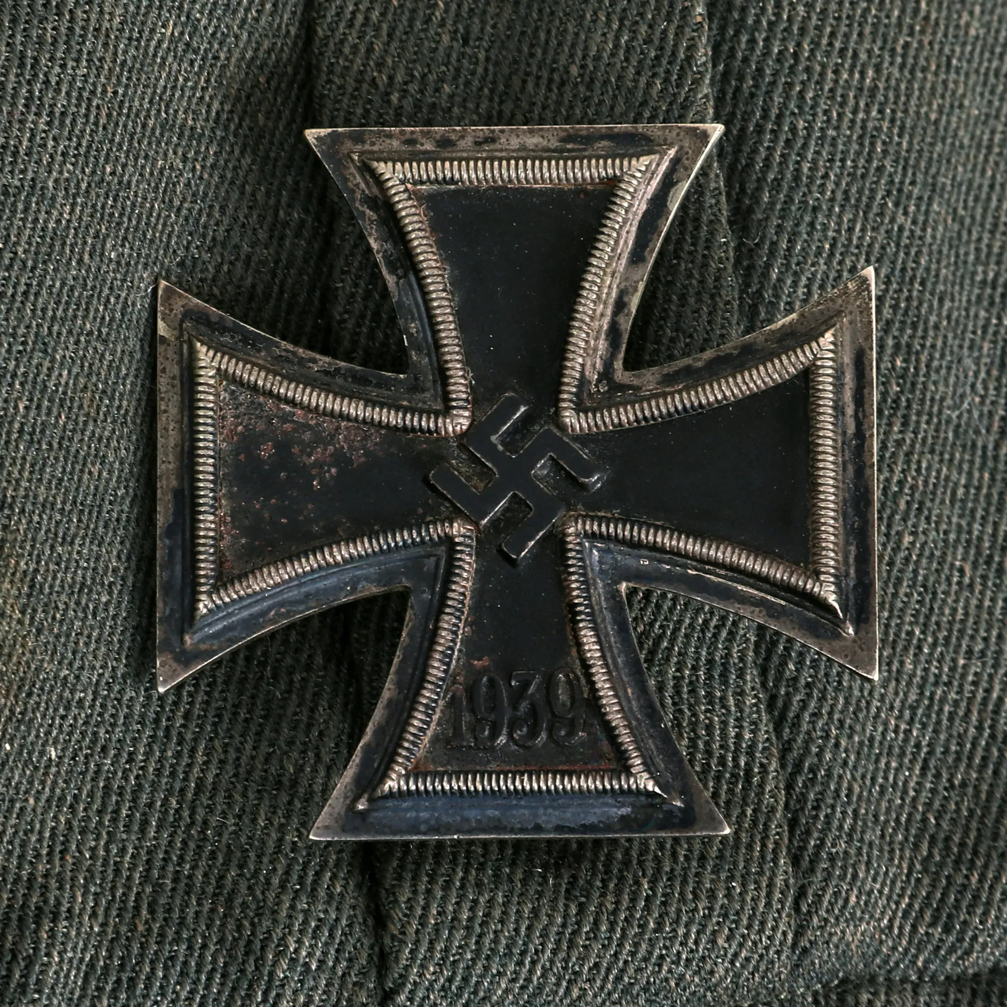 Original German WWII Named Heer Infantry Hauptmann's M36 Field Uniform Tunic & Trousers with EKI, Wound Badge & Ribbon Bar - dated 1941