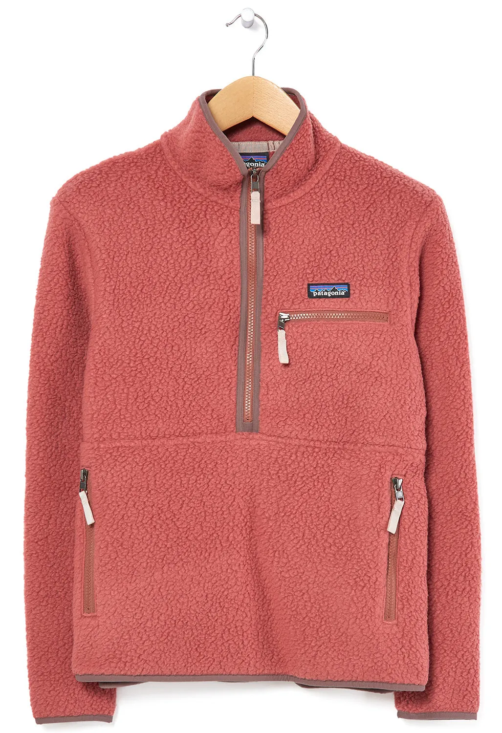 Patagonia Retro Pile Marsupial Women's Fleece Jacket - Rosehip