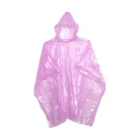 Pink Rain Poncho