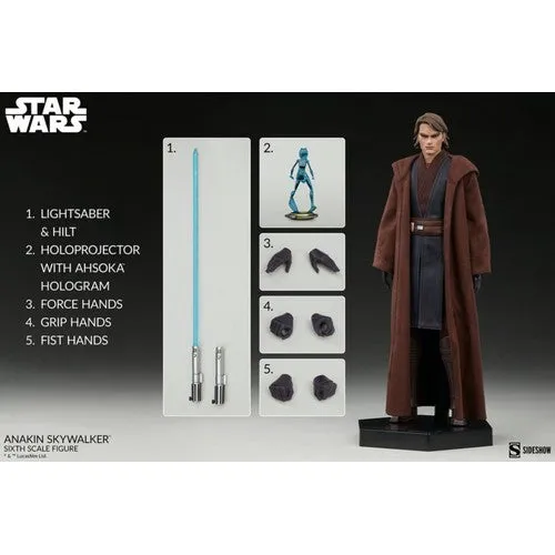 (PREORDER) 1:6 Star Wars : Clone Wars - Anakin Skywalker Figure Sideshow (EARLY BIRD $360)