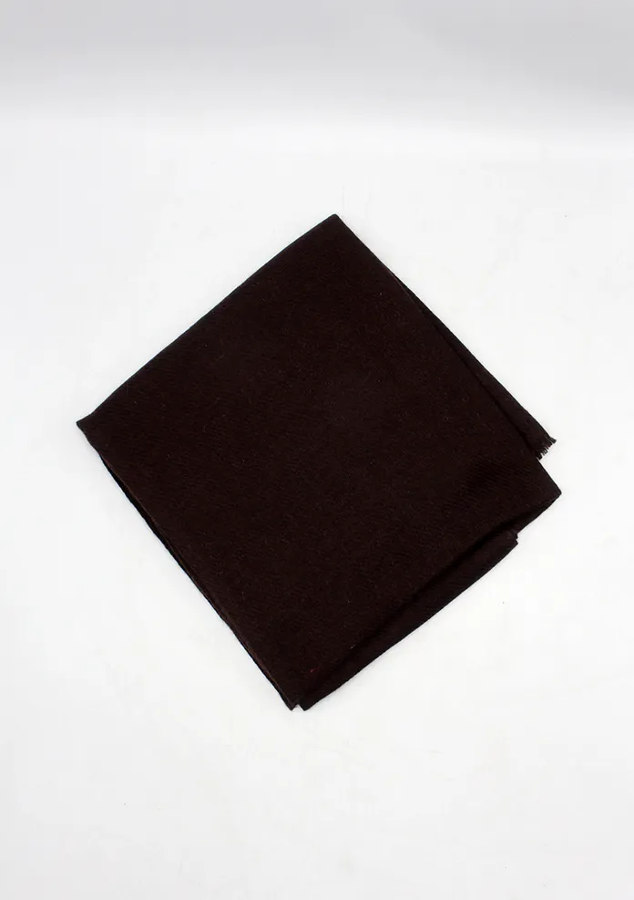 Pure Pashmina Shawl Dark Chocolate