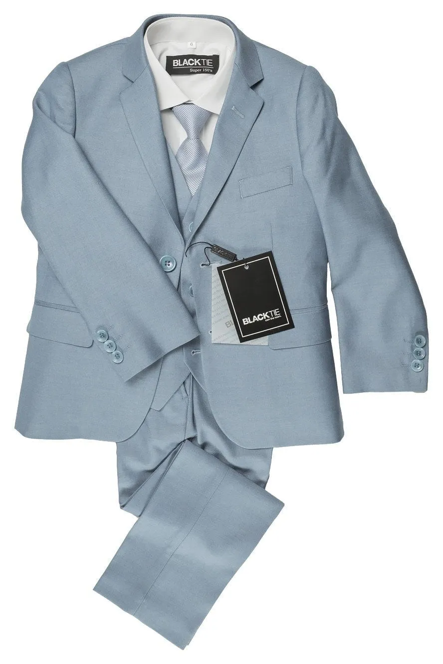 "Leo" Kids Light Blue 5-Piece Suit