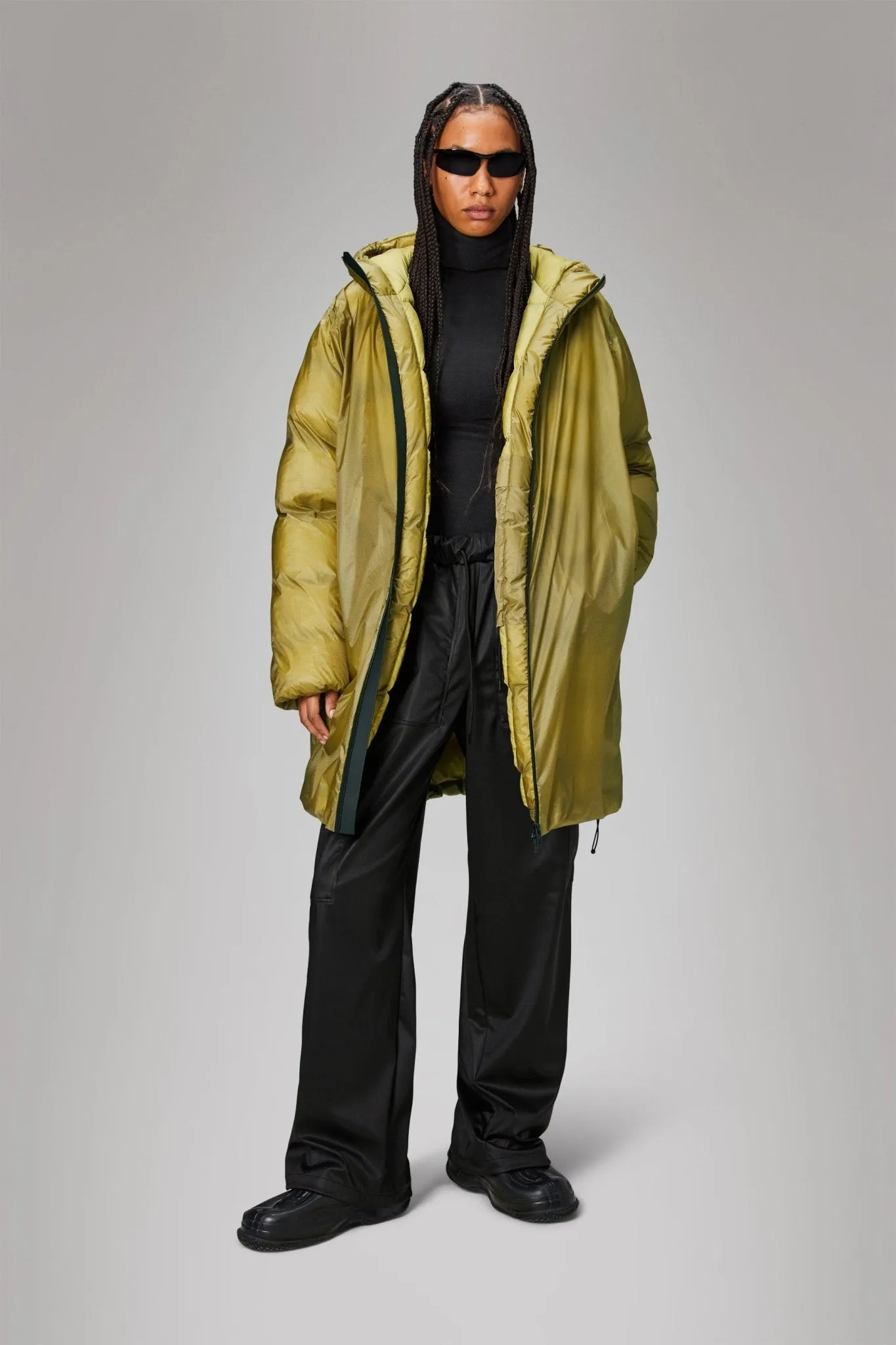 RAINS KEVO Long Puffer Jacket W4T4