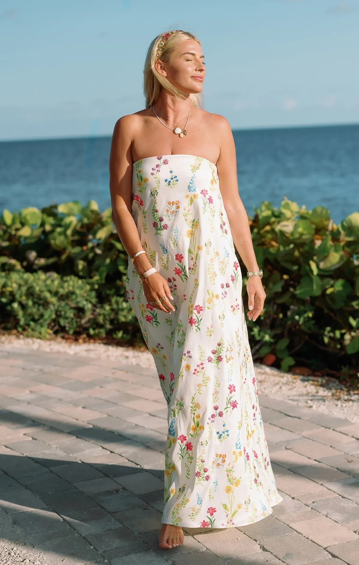 Riley Maxi Dress ~ Ethereal Sequins