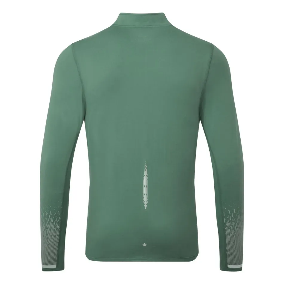 Ronhill Men's Tech Reflect 1/2 Zip Top in Dark Sage/Reflect AW24